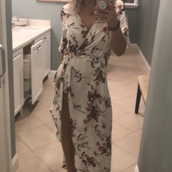 Fall Roxy Wrap Around Dress - Picture 3 of 6